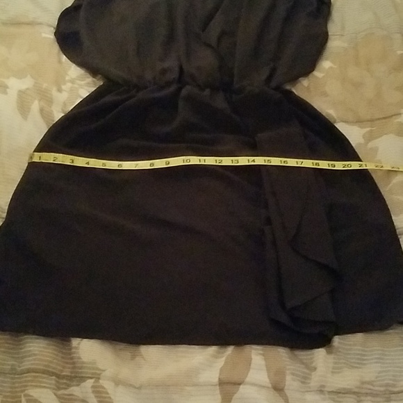 H&M Silky Black A-Line Dress - Picture 5 of 8